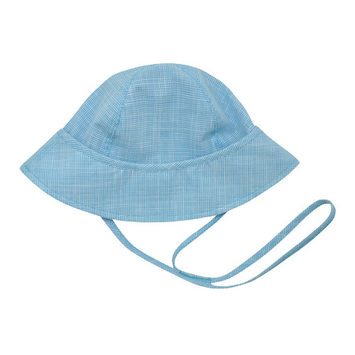 dětský plátěný klobouček s tkaničkou
