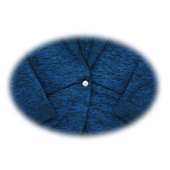 modré sportovní melírované sako