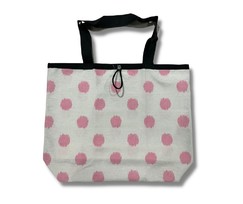 růžová plátěná taška Little Things 