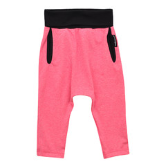 růžové sportovní kalhoty s nízkým sedem