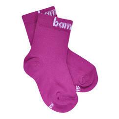 fialové bambusové ponožky Bobik 