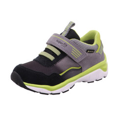 černo-zelené sportovní boty Superfit s membránou Gore-tex