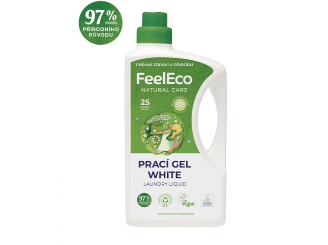 FeelEco Prací gel White 1,5 l