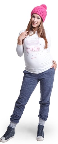 těhotenské tričko It´s a girl t-shirt