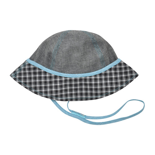 chlapecký plátěný klobouček s tkaničkou