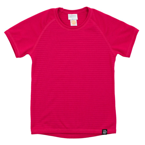 růžové termolite tričko s krátkým rukávem