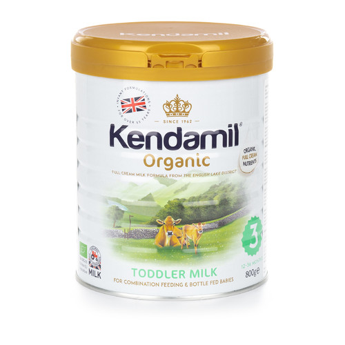 Kendamil 100% BIO/organické plnotučné batolecí mléko 3 (800g) 