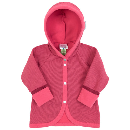 růžový tecnostretchový kabátek