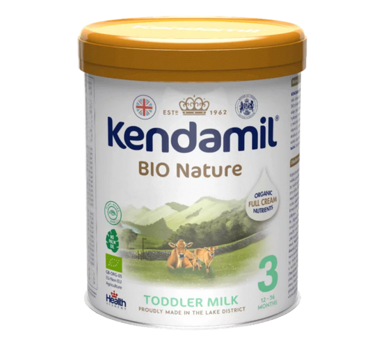 Kendamil DHA+ BIO Nature/organické plnotučné batolecí mléko 3 (800g)