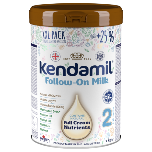 Kendamil 2 DHA+ batolecí mléko JARO (1000g)